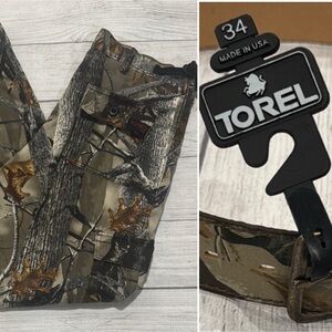 Camouflage Pants & Belt Combo